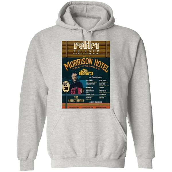 Robby Krieger Tour 2025 Greek Theatre In Los Angeles Hoodie - Image 9