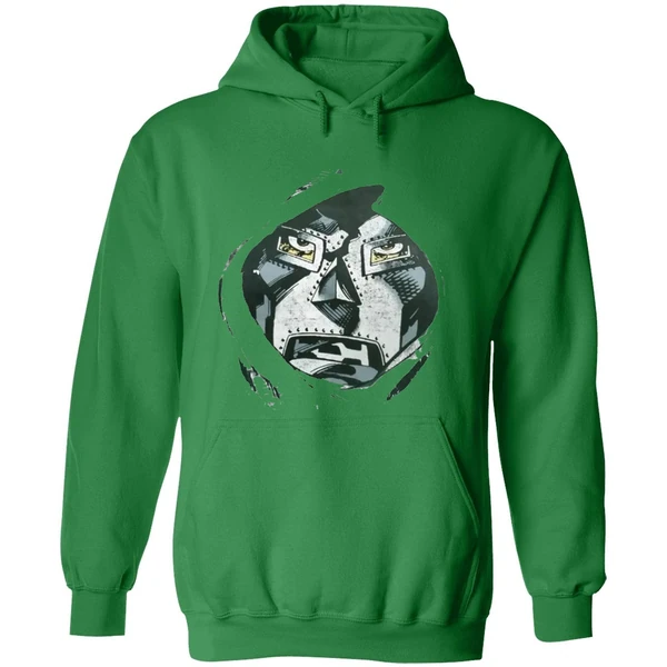 Robert Downey Jr Rocking A Doctor Doom Hoodie - Image 2