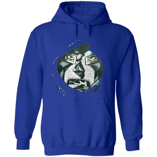 Robert Downey Jr Rocking A Doctor Doom Hoodie - Image 7