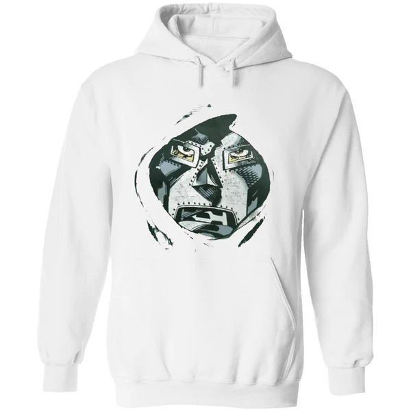Robert Downey Jr Rocking A Doctor Doom Hoodie - Image 8