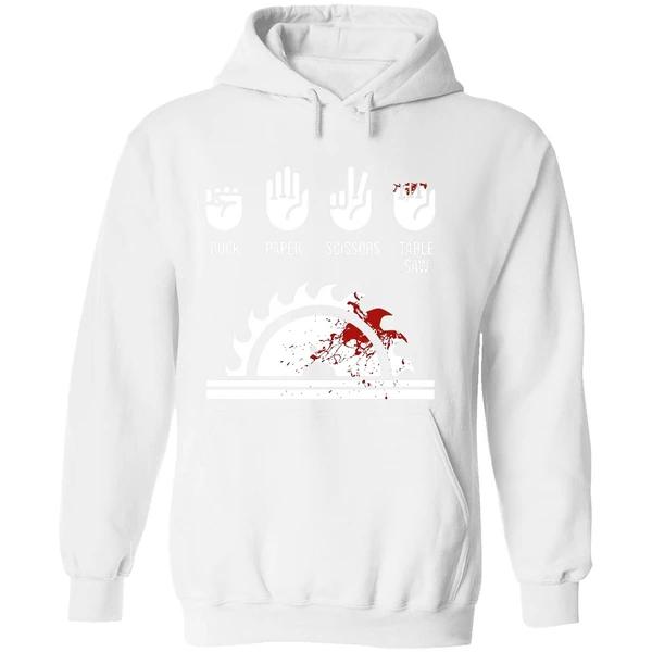 Rock Paper Scissors Table Saw Hoodie - Image 8