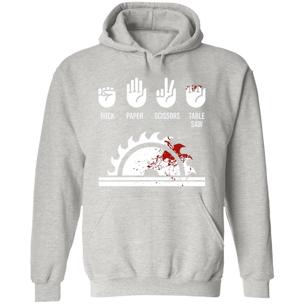 Rock Paper Scissors Table Saw Hoodie - Image 9