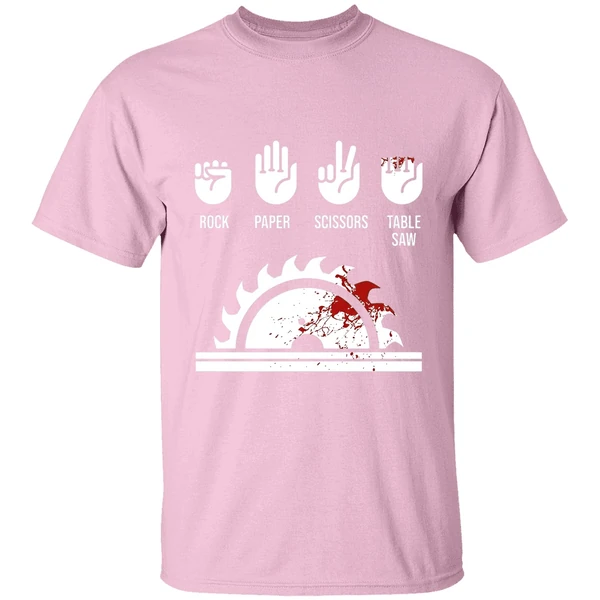 Rock Paper Scissors Table Saw Shirt - Image 3