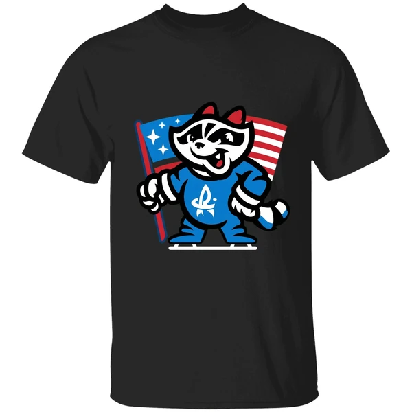 Rocket City Trash Pandas Flag Mascot 2025 Shirt