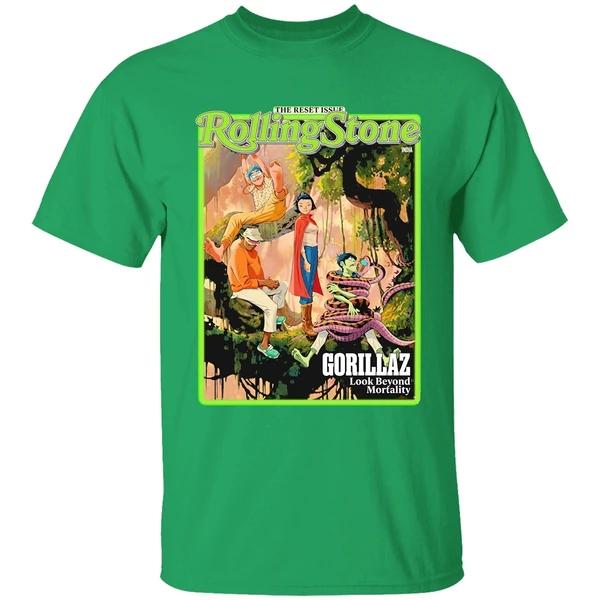 Rolling Stone Gorillaz The Reset Issue February 2026 Shirt - Image 2