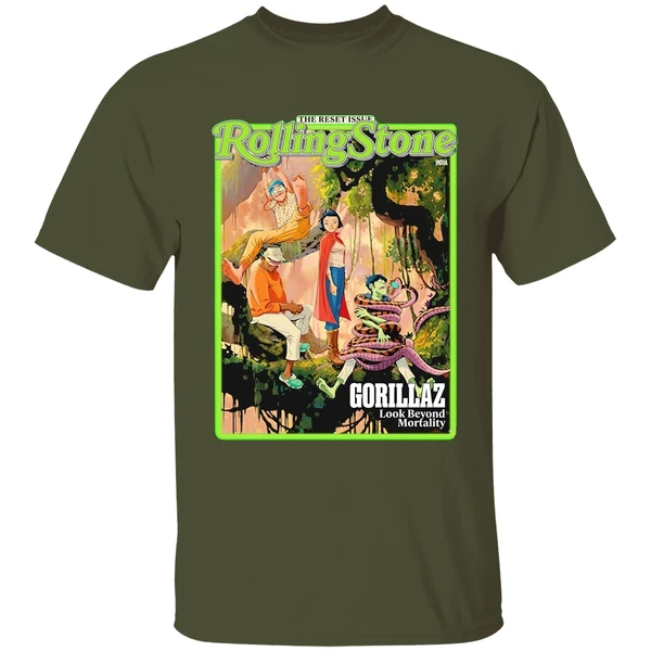 Rolling Stone Gorillaz The Reset Issue February 2026 Shirt - Image 4