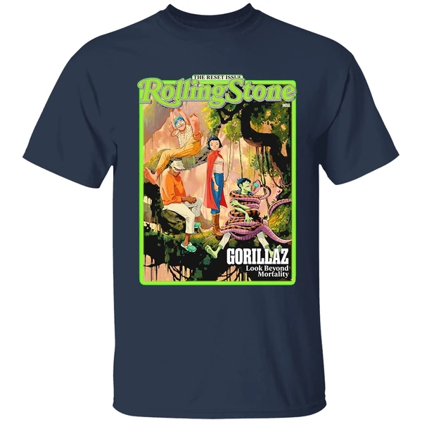 Rolling Stone Gorillaz The Reset Issue February 2026 Shirt - Image 5