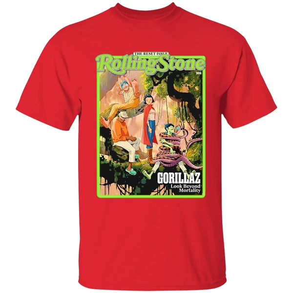 Rolling Stone Gorillaz The Reset Issue February 2026 Shirt - Image 7