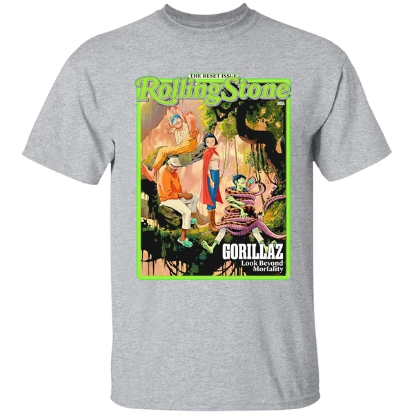 Rolling Stone Gorillaz The Reset Issue February 2026 Shirt - Image 9
