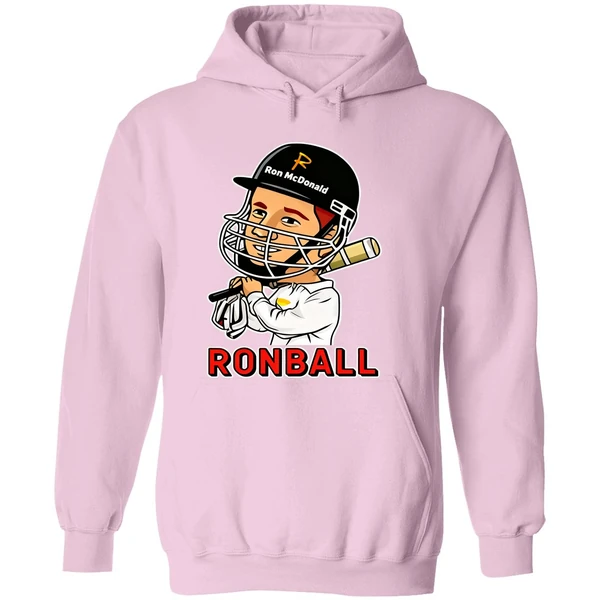 Ronball Bazball Ron Mcdonald Baseball Hoodie - Image 5