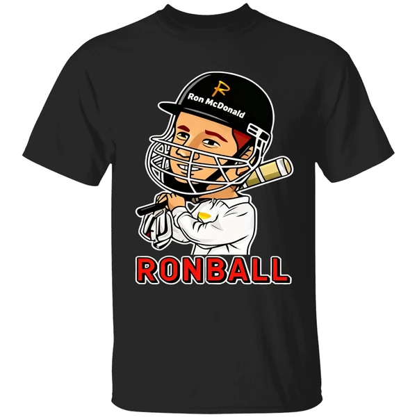 Ronball Bazball Ron Mcdonald Baseball Shirt