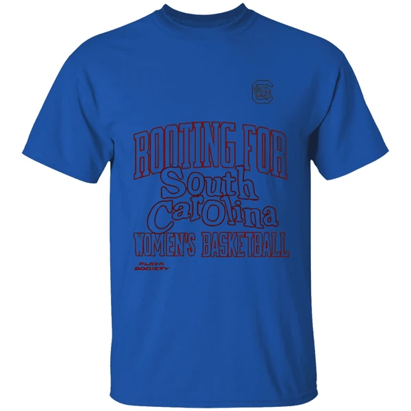 Rooting For South Carolina Gamecocks Womens Basketball Logo Shirt - Image 8