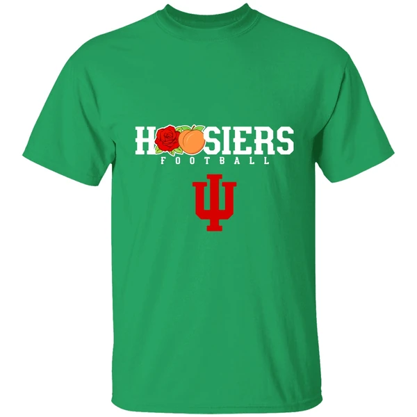 Rose Bowl Peach Bowl Champs Hoosiers Football Shirt - Image 2