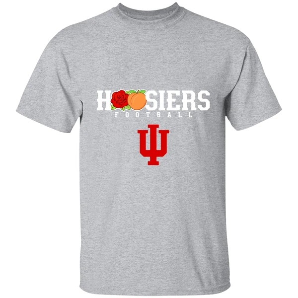 Rose Bowl Peach Bowl Champs Hoosiers Football Shirt - Image 9