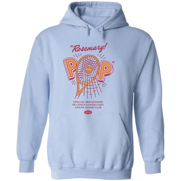 Rosemary Pop Of Coach Conor Casey Online Tennis Club 2024 Hoodie - Image 4