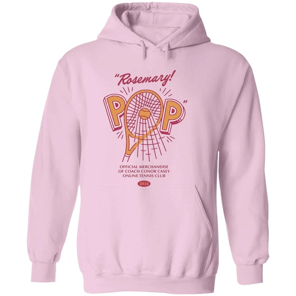 Rosemary Pop Of Coach Conor Casey Online Tennis Club 2024 Hoodie - Image 5