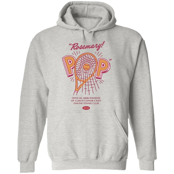 Rosemary Pop Of Coach Conor Casey Online Tennis Club 2024 Hoodie - Image 9