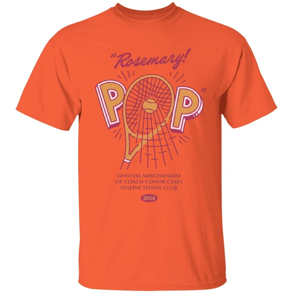 Rosemary Pop Of Coach Conor Casey Online Tennis Club 2024 Shirt - Image 3