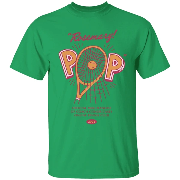 Rosemary Pop Of Coach Conor Casey Online Tennis Club 2024 Shirt - Image 8