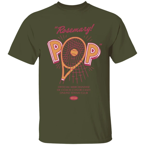 Rosemary Pop Of Coach Conor Casey Online Tennis Club 2024 Shirt - Image 9