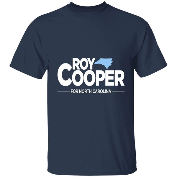 roy cooper for north carolina 26 shirt navy
