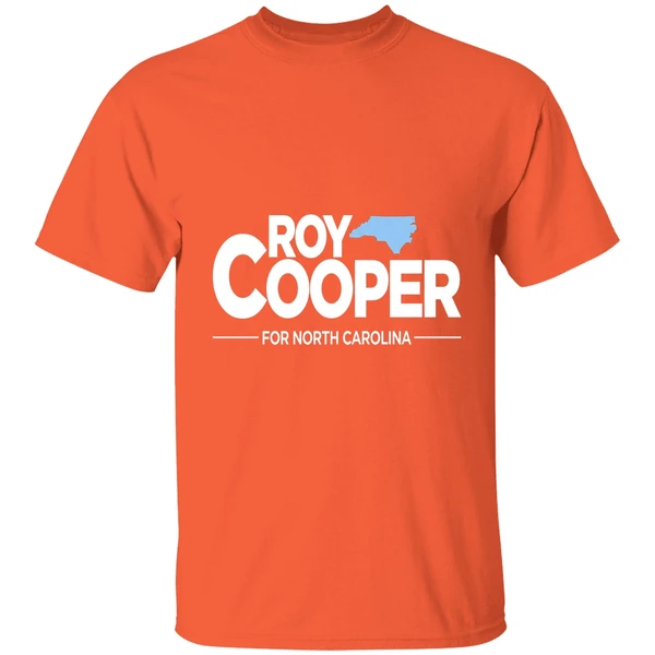 roy cooper for north carolina 26 shirt orange