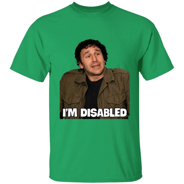 Roy The It Crowd Im Disabled Shirt - Image 2