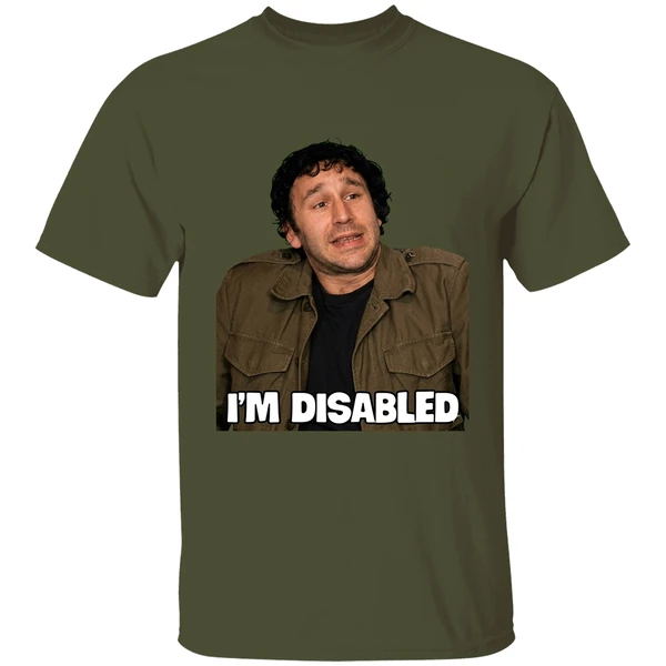 Roy The It Crowd Im Disabled Shirt - Image 4