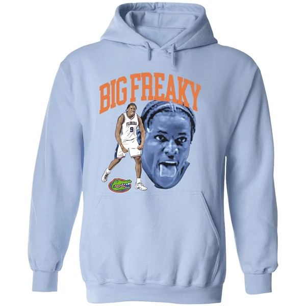 Rueben Chinyelu Hes Back Big Freaky Florida Gators Basketball Hoodie - Image 4