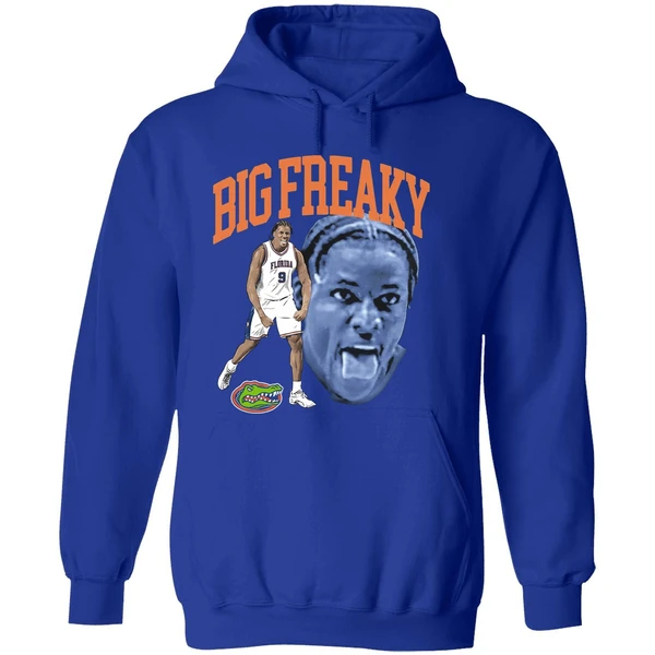 Rueben Chinyelu Hes Back Big Freaky Florida Gators Basketball Hoodie - Image 7
