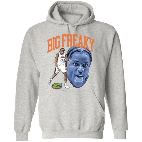 Rueben Chinyelu Hes Back Big Freaky Florida Gators Basketball Hoodie - Image 9