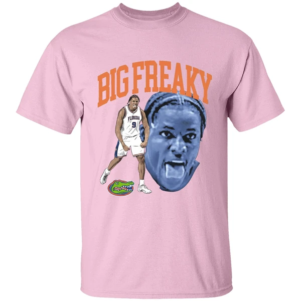 Rueben Chinyelu Hes Back Big Freaky Florida Gators Basketball Shirt - Image 3