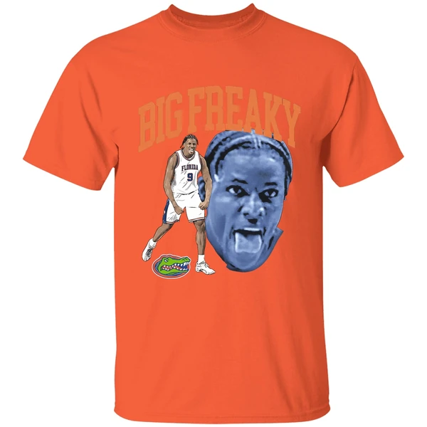 rueben chinyelu hes back big freaky florida gators basketball shirt orange