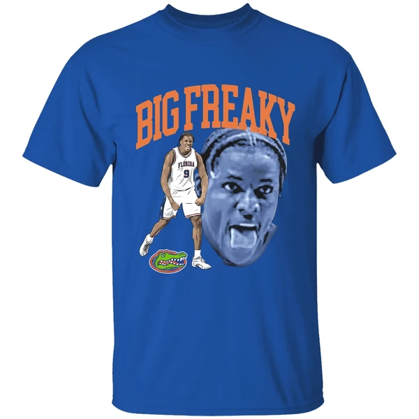 Rueben Chinyelu Hes Back Big Freaky Florida Gators Basketball Shirt - Image 8
