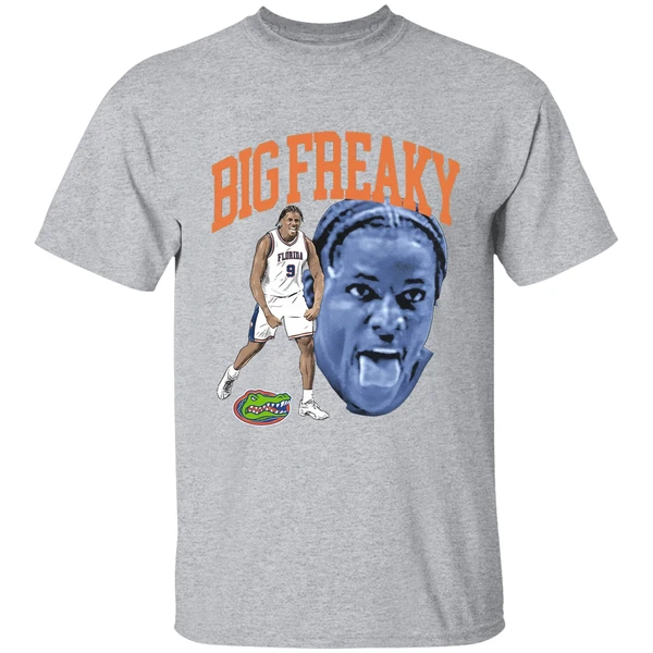 Rueben Chinyelu Hes Back Big Freaky Florida Gators Basketball Shirt - Image 9