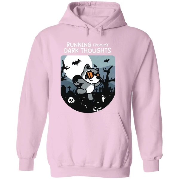 Running From My Dark Thoughts Hoodie - Image 5