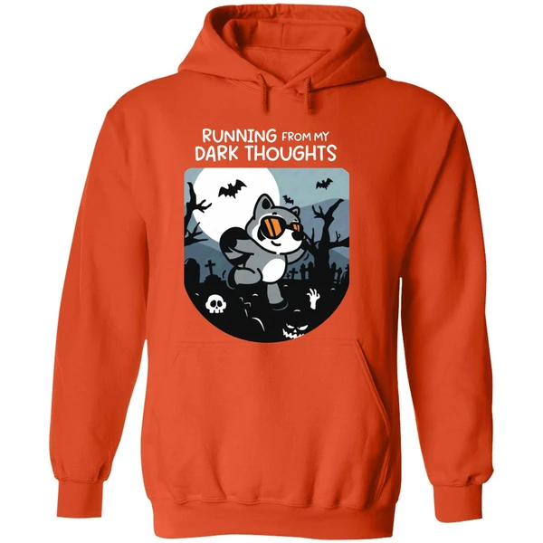 Running From My Dark Thoughts Hoodie - Image 6