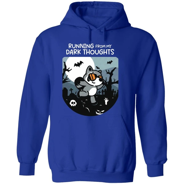 Running From My Dark Thoughts Hoodie - Image 7