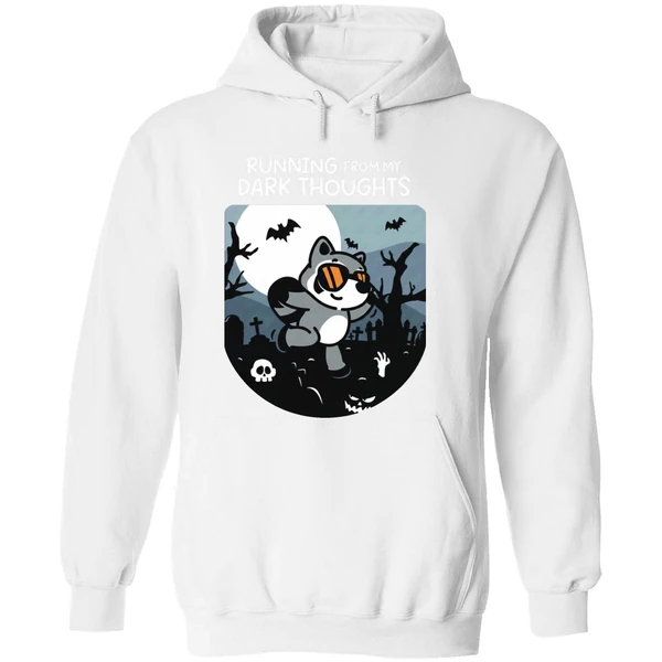 Running From My Dark Thoughts Hoodie - Image 8
