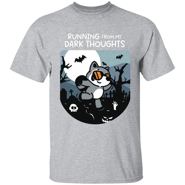 Running From My Dark Thoughts Shirt - Image 9