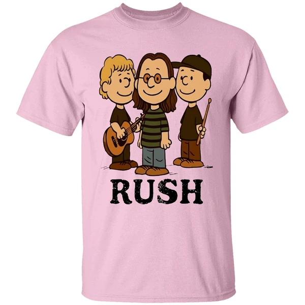 Rush Band As Peanuts Shirt - Image 2