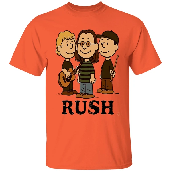 rush-band-as-peanuts-shirt-orange