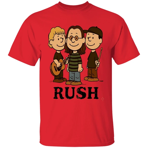 Rush Band As Peanuts Shirt - Image 4