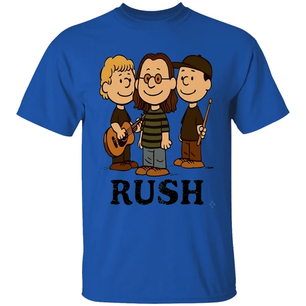 Rush Band As Peanuts Shirt - Image 5