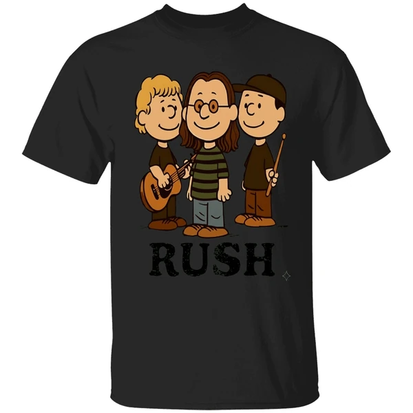 Rush Band As Peanuts Shirt - Image 7