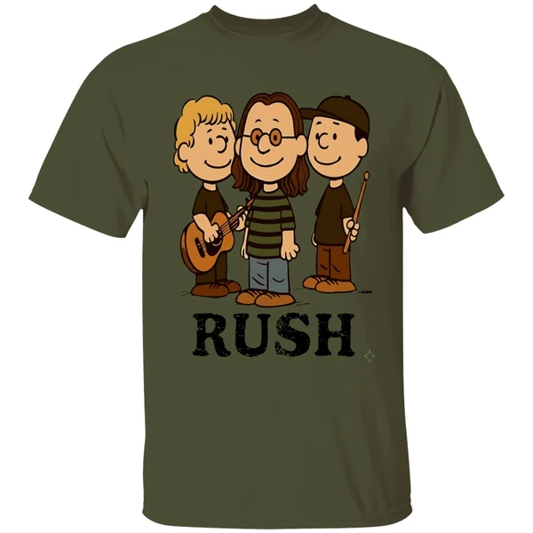 Rush Band As Peanuts Shirt - Image 9