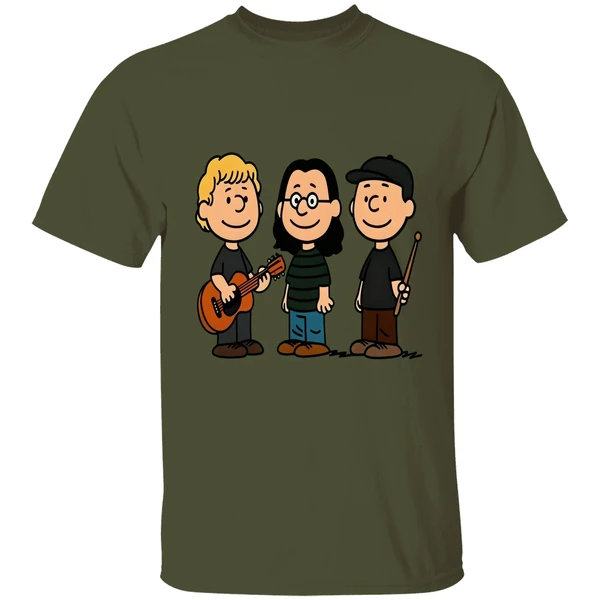 Rush Band Retro Cartoon Rush Inspired Music Festival Shirt - Image 3