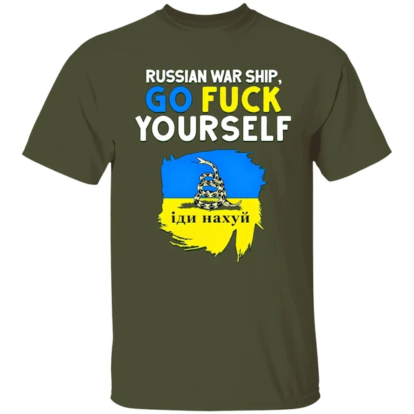 Russian Warship Go Fuck Yourself Shirt - Image 3
