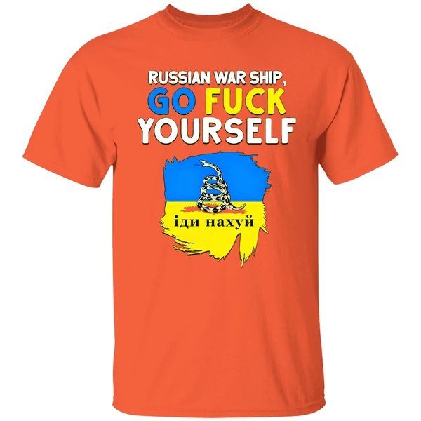Russian Warship Go Fuck Yourself Shirt - Image 5