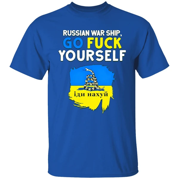 Russian Warship Go Fuck Yourself Shirt - Image 7